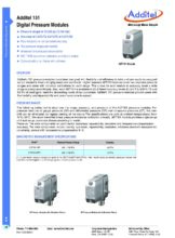 Moduly Additel 151 datasheet - Vysokorychlostní hydraulický regulátor tlaku Additel 793