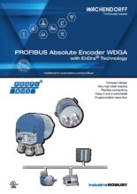 Absolutní enkodéry WDGA s protokolem PROFIBUS - Absolutní enkodéry WDGA (PROFINET-IO, EtherCAT, EtherNet/IP a Universal-IE)