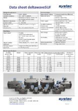 Katalogový list deltawaveSUF - ultrazvukový průtokoměr pro plyny - deltawaveSUF – ultrazvukový průtokoměr pro plyny